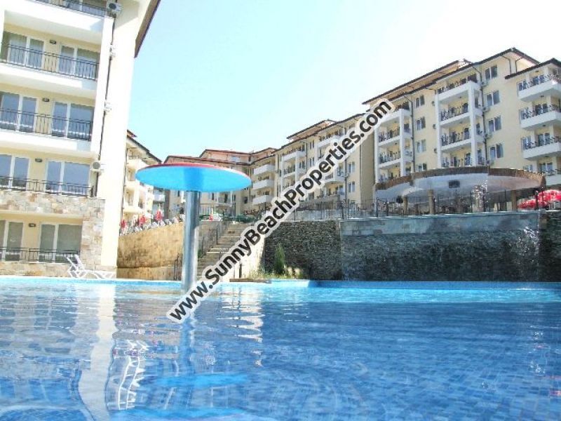 Продается меблированная трехкомнатная квартира с видом на горы в Сани бийч хилс /Sunny beach Hills/ Солнечный берег Болгария